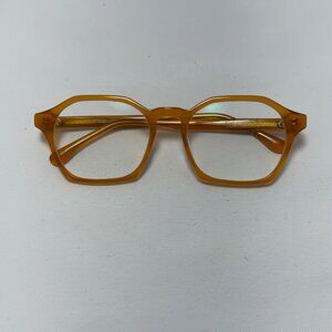 Yesglasses Stoltz Mustard Eyeglasses - Frames Only